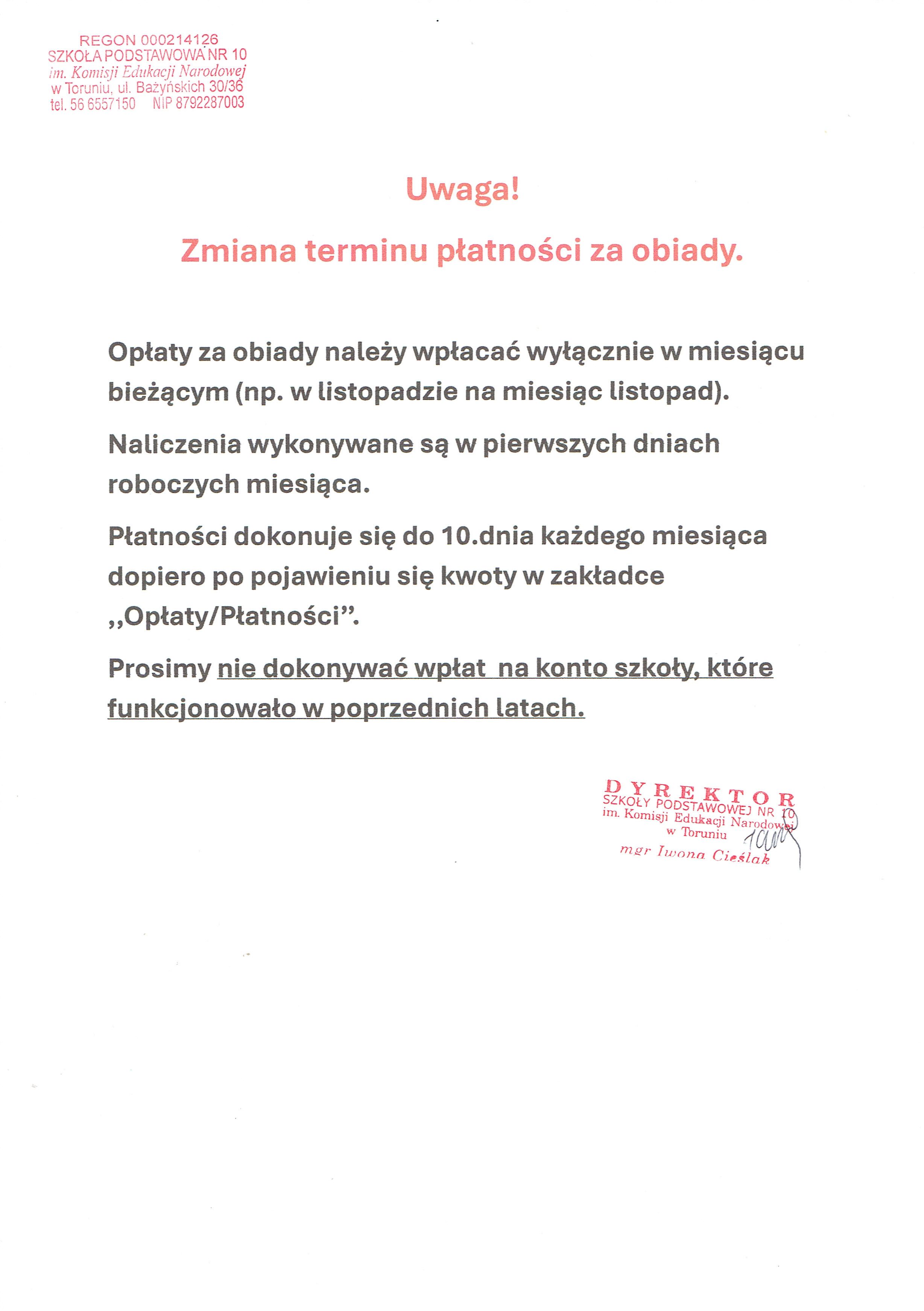 Termin płatności